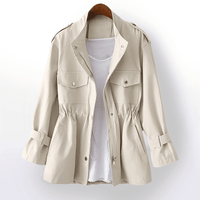 Stylish Totem Trench Coat & Jacket for Effortless Elegance Avoire White - Rebooters