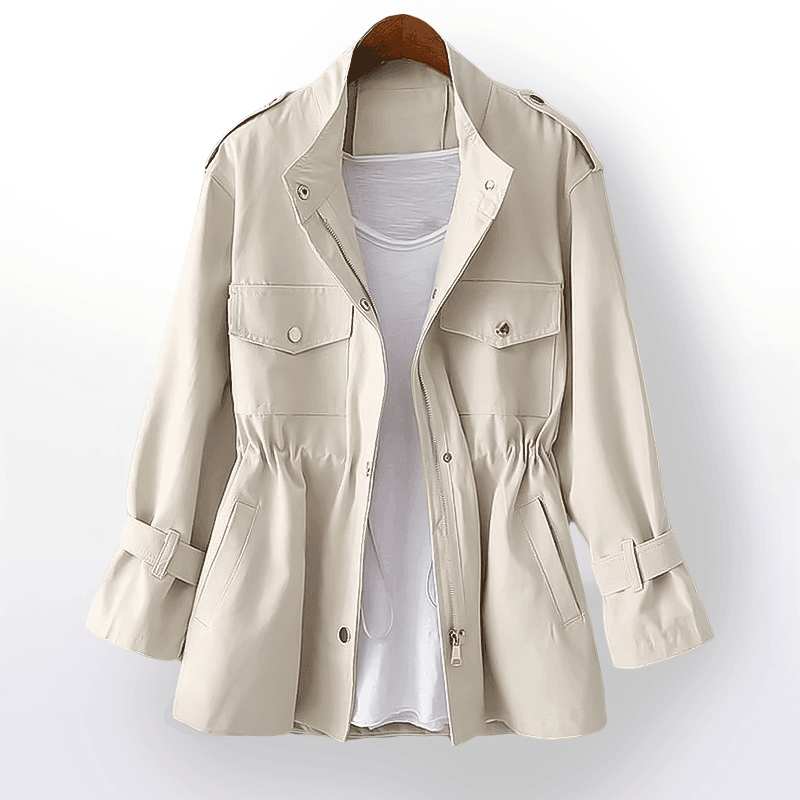 Stylish Totem Trench Coat & Jacket for Effortless Elegance Avoire White - Rebooters
