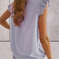 Sleeveless Polka Dot Summer Top for Women - Chic Style Rebooters Womens Shirts