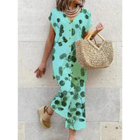 Stylish Veronica Women's Long Dress for Effortless Summer Elegance - Rebooters -Women's Dresses