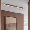 Rectangular LED Wooden Hallway Ceiling Light for Indoor Use - Rebooters