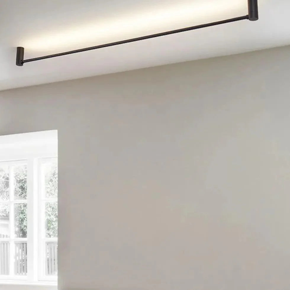 Long-Term Black Modern Flush Ceiling Lights for Indoor Use - Rebooters