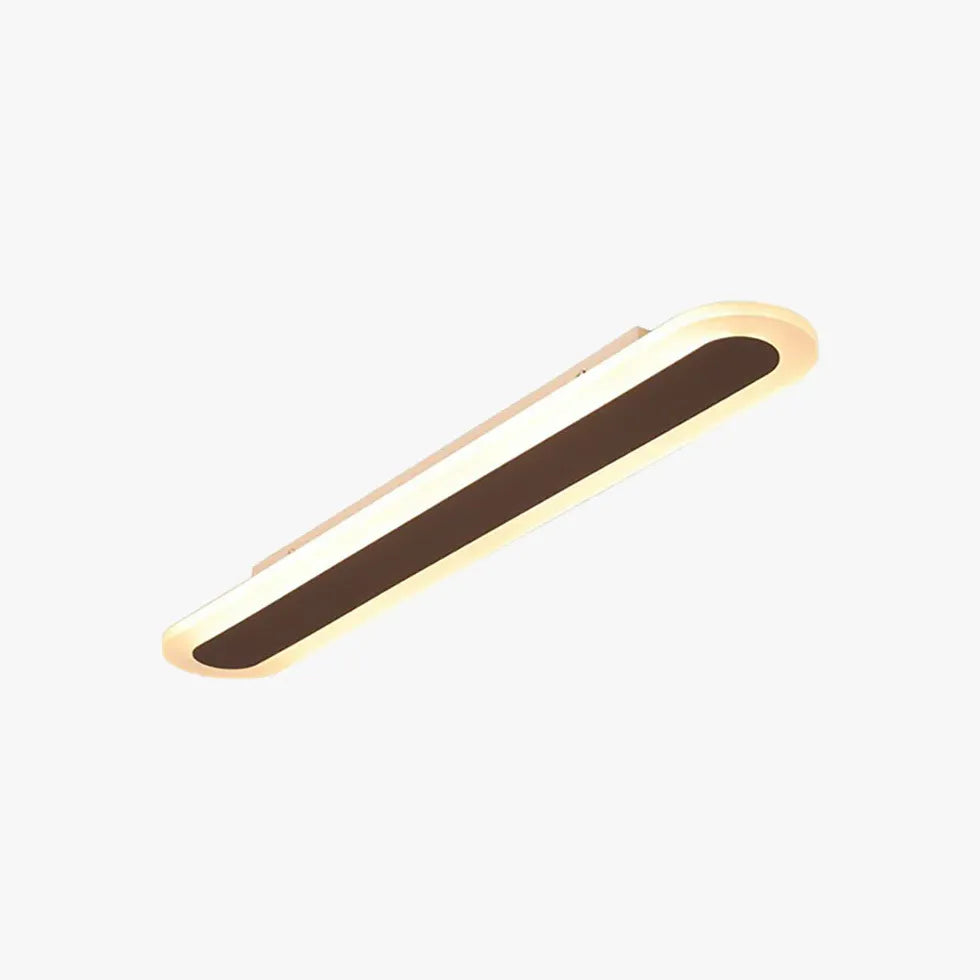 Long Oval LED Minimalist Ceiling Light for Modern Spaces - Rebooters