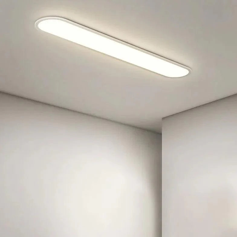 Oval White LED Recessed Ceiling Light for Home Use - Rebooters