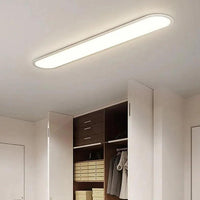 Oval White LED Recessed Ceiling Light for Home Use - Rebooters