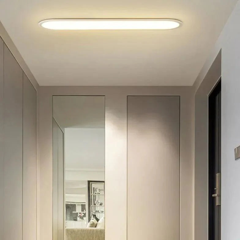 Oval White LED Recessed Ceiling Light for Home Use - Rebooters