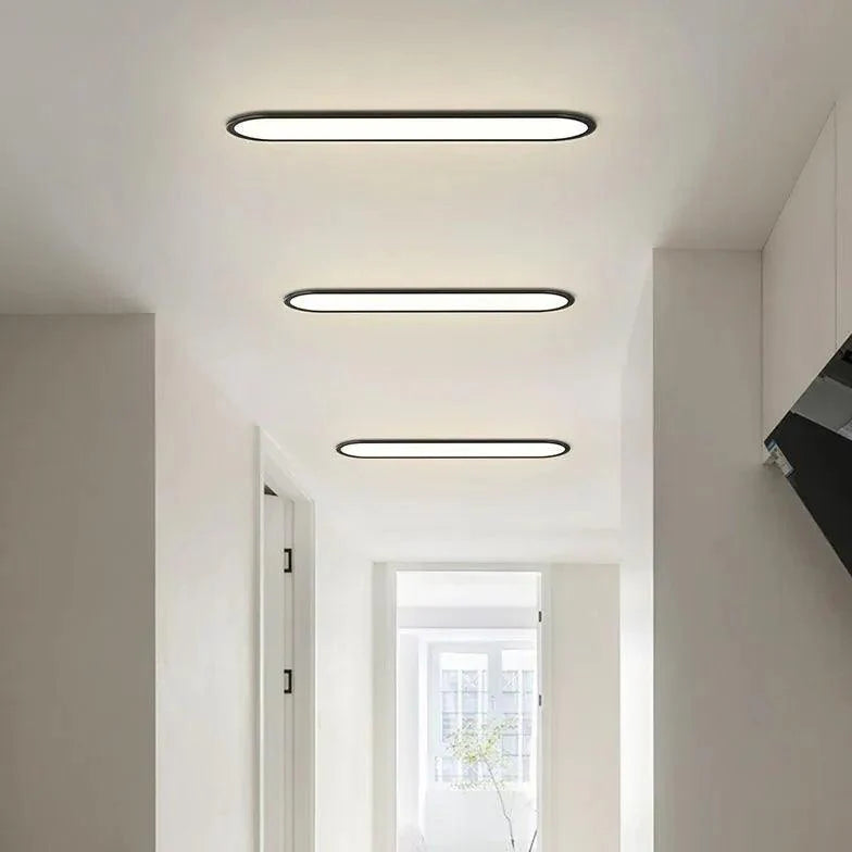 Oval White LED Recessed Ceiling Light for Home Use - Rebooters