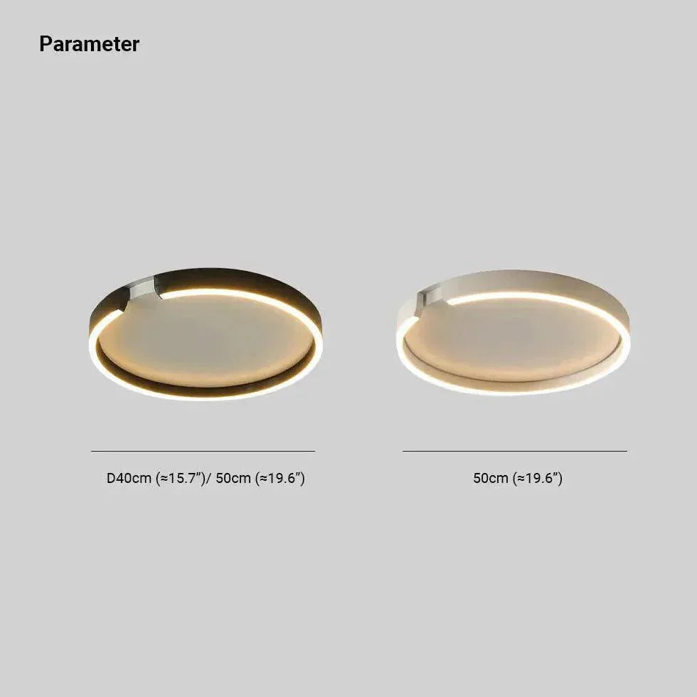 Round LED Corridor Low Ceiling Light for Indoor Use - Rebooters