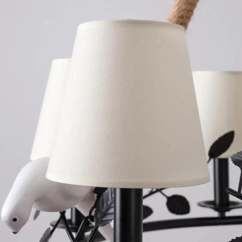 Bird's Nest Black Vintage Chandelier for Stylish Interiors | Rebooters - Rebooters