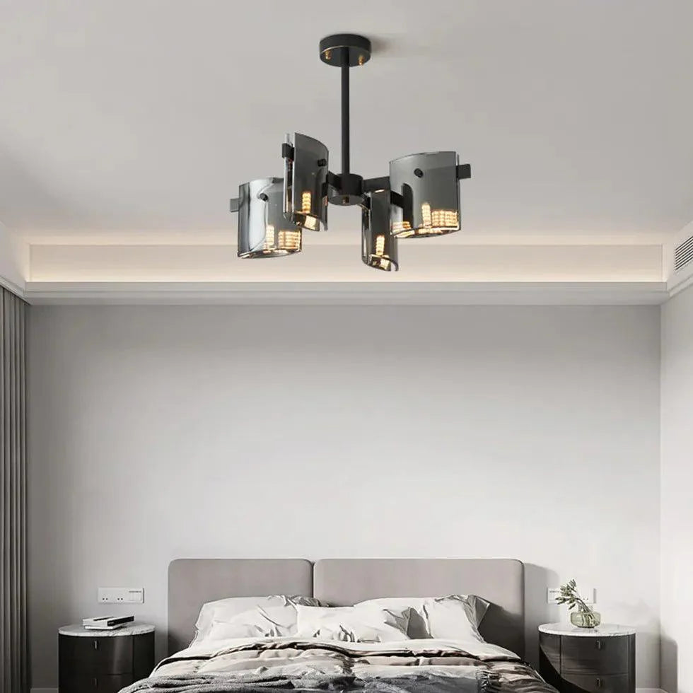 Gold Multi-Arm Bedroom Modern Chandelier for Stylish Decor | Rebooters - Rebooters