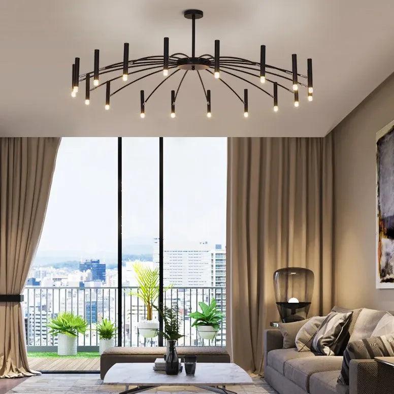 Spot Lights Metal Led Chandelier for Living Room Decor | Rebooters - Rebooters