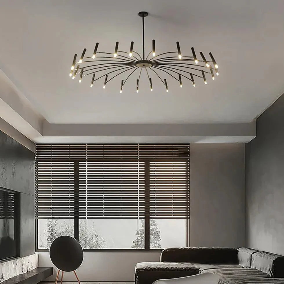 Spot Lights Metal Led Chandelier for Living Room Decor | Rebooters - Rebooters