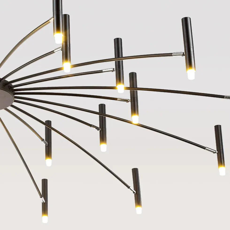 Spot Lights Metal Led Chandelier for Living Room Decor | Rebooters - Rebooters