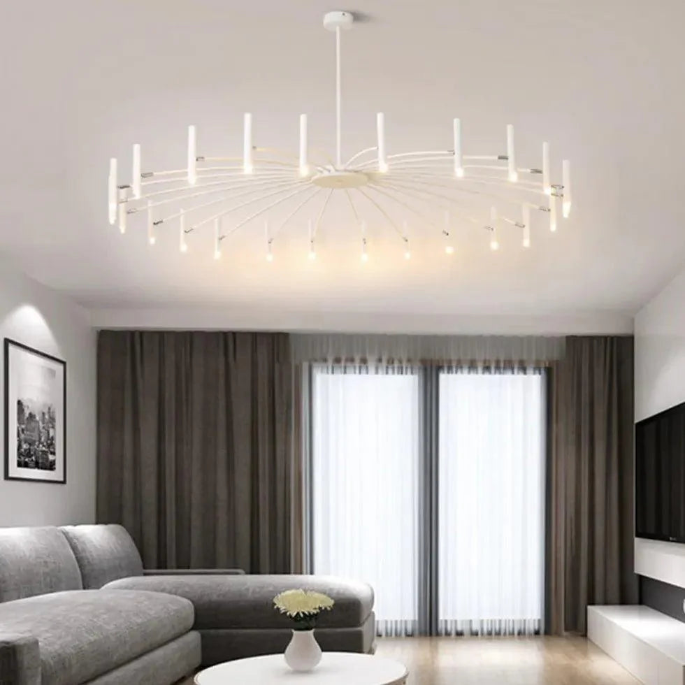 Spot Lights Metal Led Chandelier for Living Room Decor | Rebooters - Rebooters