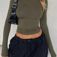 Women's Casual Top With Long Sleeves for Everyday Style Rebooters Womens Shirts