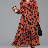 Elegant Floral Maxi Dress for Casual and Formal Occasions Rebooters Maxi Women's Dresses