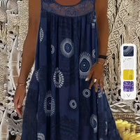 Paola Women's Floral Print Maxi Tank Dress for Effortless Style - Rebooters -Women's Dresses