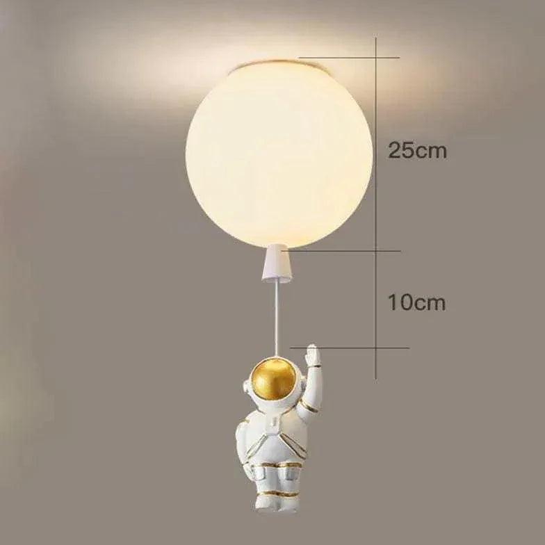 Astronaut Cartoon Design Bedroom Ceiling Light Fixture - Rebooters
