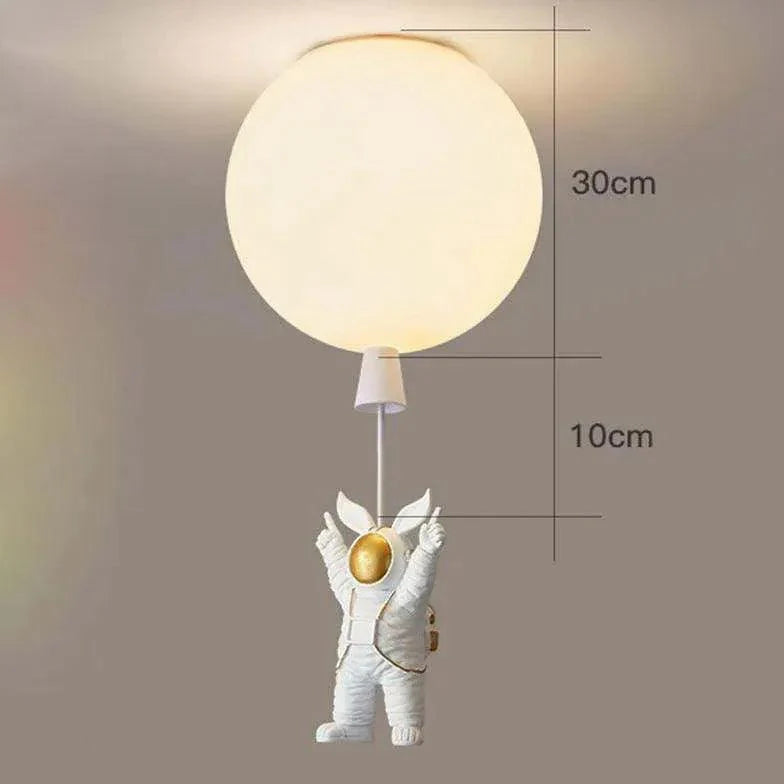 Astronaut Cartoon Design Bedroom Ceiling Light Fixture - Rebooters