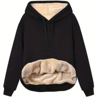 Womens Cozy Fleece-Lined Hoodie for Ultimate Comfort Wear - Rebooters