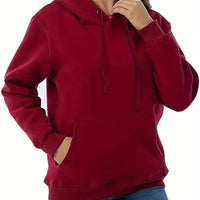 Womens Cozy Fleece-Lined Hoodie for Ultimate Comfort Wear - Rebooters