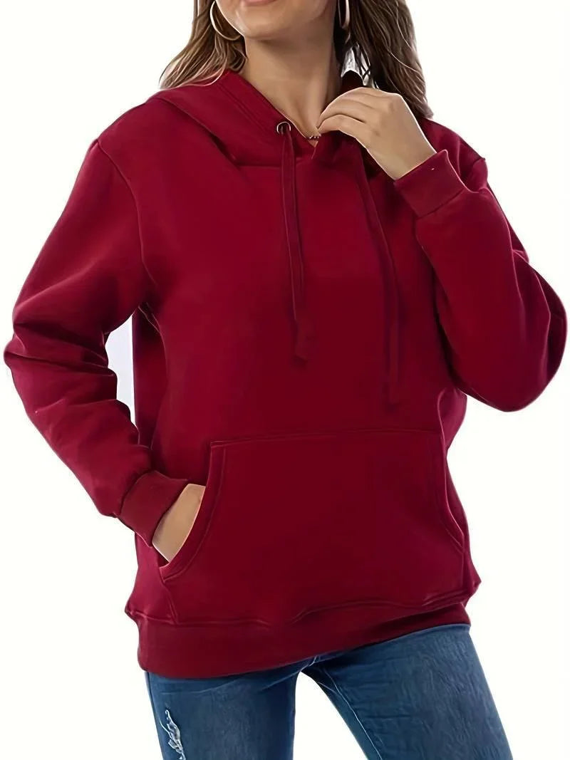 Womens Cozy Fleece-Lined Hoodie for Ultimate Comfort Wear - Rebooters