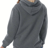 Womens Cozy Fleece-Lined Hoodie for Ultimate Comfort Wear - Rebooters