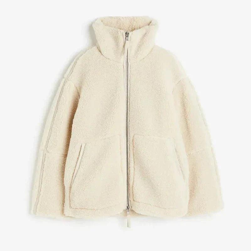 Womens Cozy Fleece Zip-Up Jacket for Ultimate Comfort - Rebooters