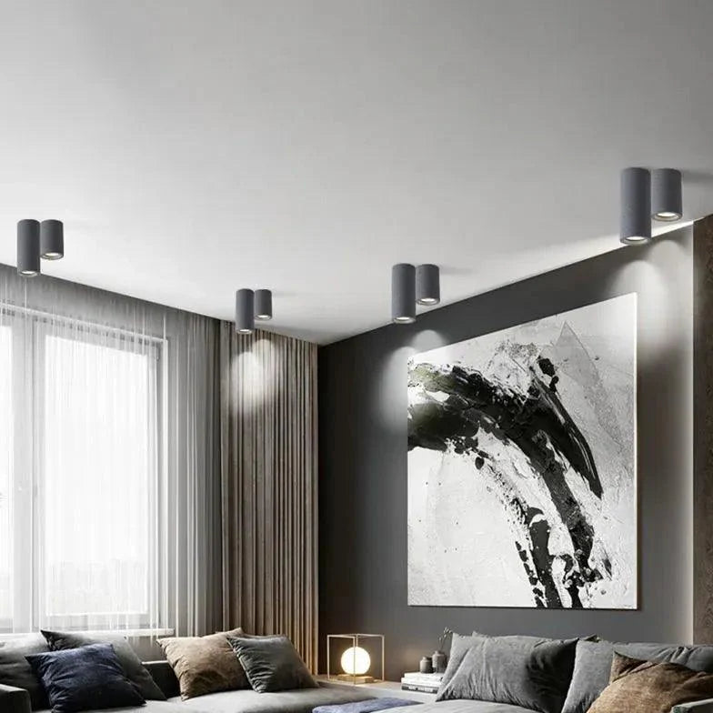 Cylindrical Living Room Modern Ceiling Downlight Fixture - Rebooters