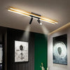 Linear LED Track Gold Ceiling Light for Modern Spaces - Rebooters