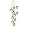 Vertical Water Drops Glass Chandelier for Elegant Spaces | Rebooters - Rebooters