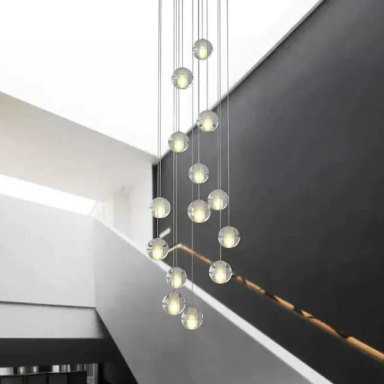 Multi-Light Spherical Modern Living Room Pendant Light Fixture | Rebooters - Rebooters