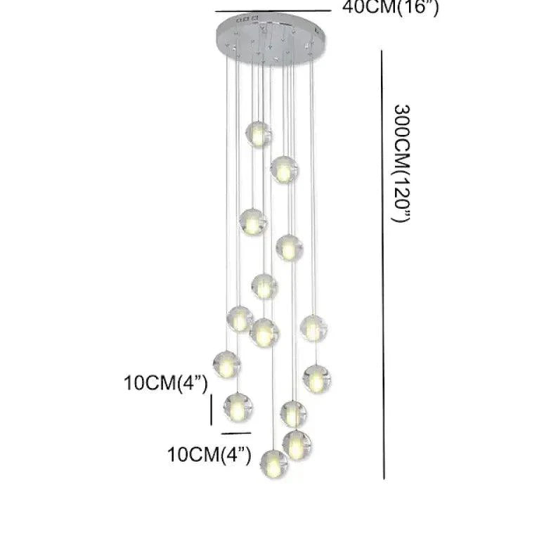 Multi-Light Spherical Modern Living Room Pendant Light Fixture | Rebooters - Rebooters