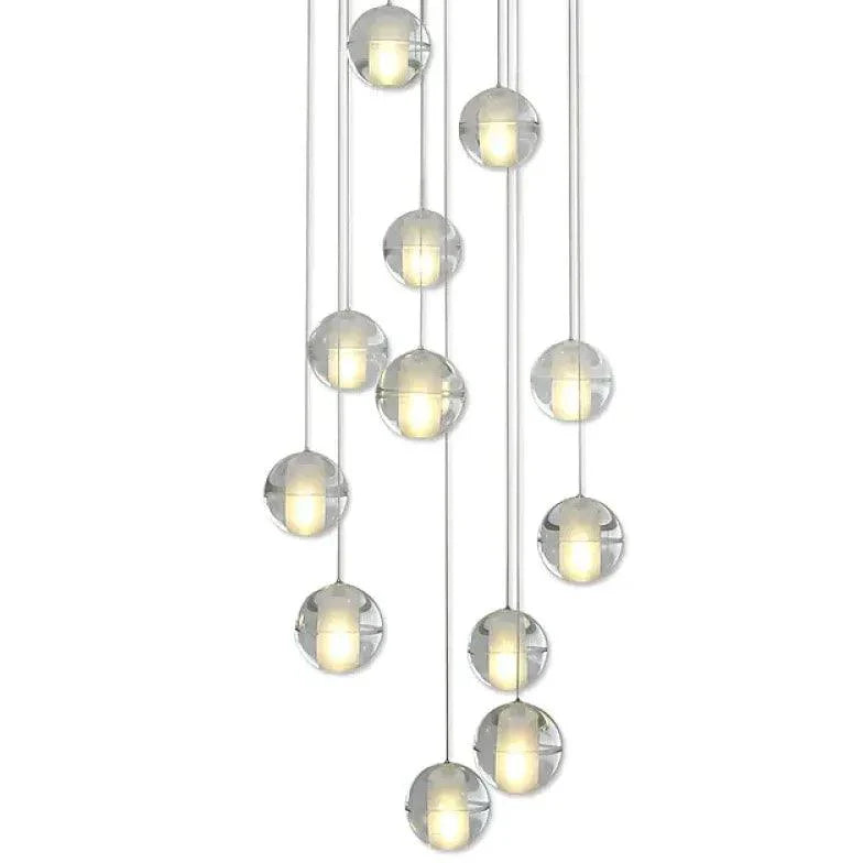 Multi-Light Spherical Modern Living Room Pendant Light Fixture | Rebooters - Rebooters