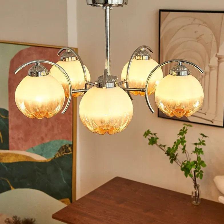 Luxury Multi-Light Vintage Glass Pendant Light Chandelier | Rebooters - Rebooters