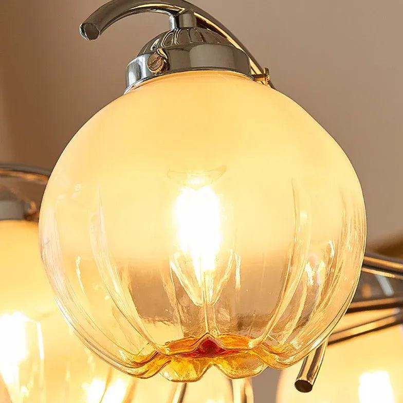 Luxury Multi-Light Vintage Glass Pendant Light Chandelier | Rebooters - Rebooters