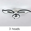 Petal-Shaped Modern Living Room Ceiling Light Fixture - Rebooters