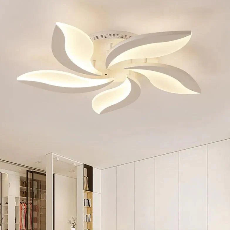 Floral Shape Modern Living Room Pendant Light Fixture - Rebooters