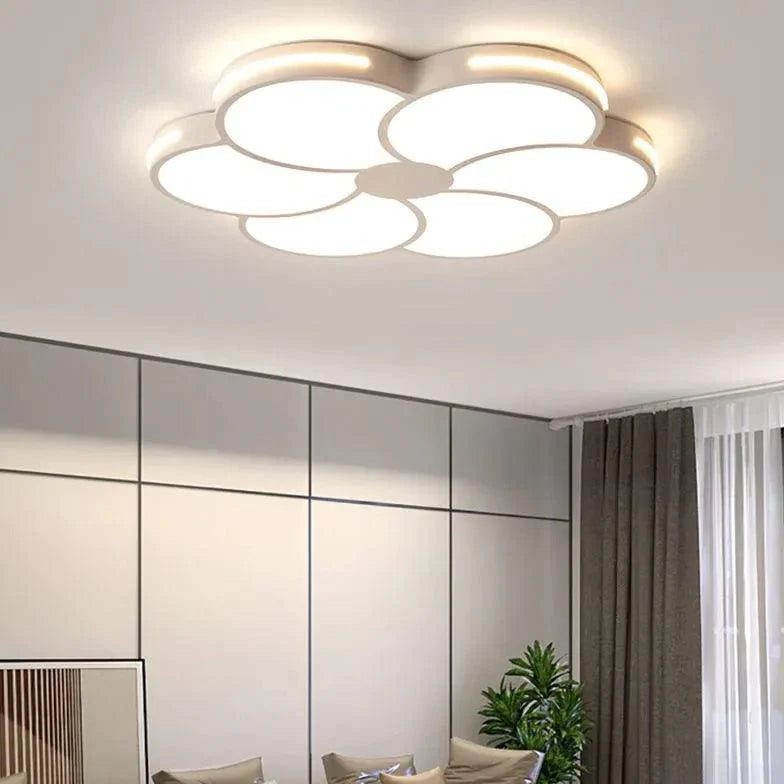 Flower-Shaped White LED Pendant Light for Home Decor | Rebooters - Rebooters