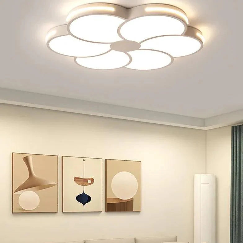 Flower-Shaped White LED Pendant Light for Home Decor | Rebooters - Rebooters