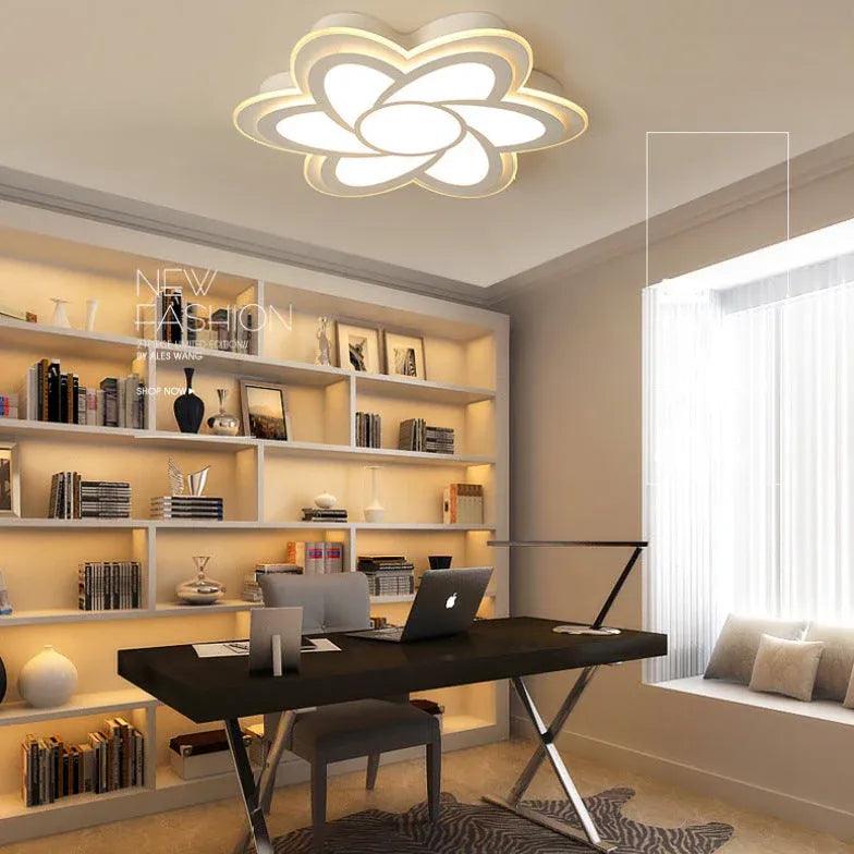 Petal Ring Design LED Recessed Ceiling Light for Modern Spaces - Rebooters