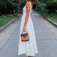 Romina Women's Flowy Maxi Dress for Effortless Style - Rebooters -Women's Dresses