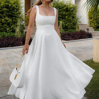 Romina Women's Flowy Maxi Dress for Effortless Style - Rebooters -Women's Dresses