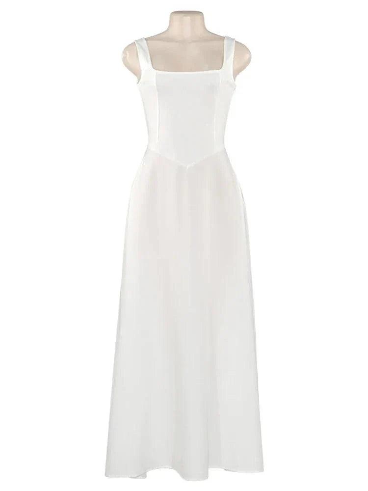 Romina Women's Flowy Maxi Dress for Effortless Style - Rebooters -Women's Dresses