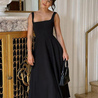 Romina Women's Flowy Maxi Dress for Effortless Style - Rebooters -Women's Dresses