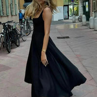 Romina Women's Flowy Maxi Dress for Effortless Style - Rebooters -Women's Dresses