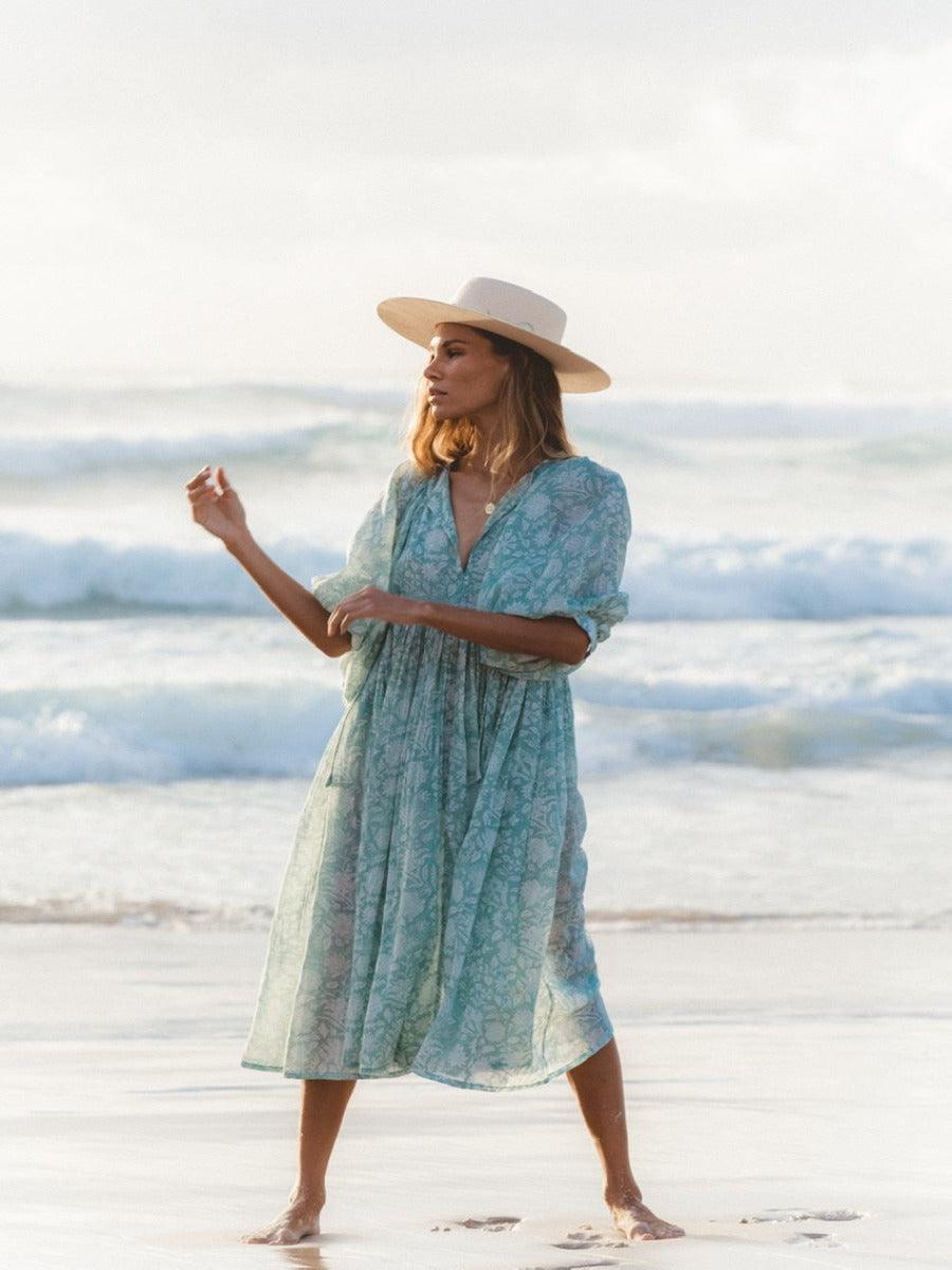 Elegant Kimber Women's Maxi Dress with Floral Print Design Rebooters Maxi Women's Dresses