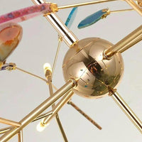 Pink Petal Design Bedroom Pendant Light for Stylish Decor - Rebooters