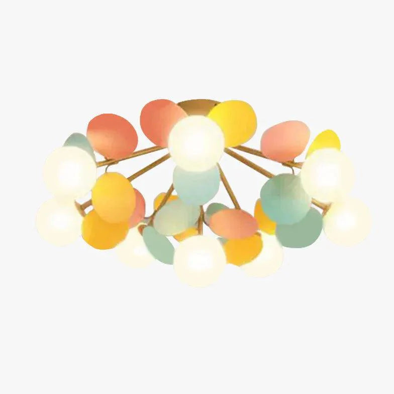 Macarons Bedroom Modern Flush Ceiling Lights Fixture - Rebooters