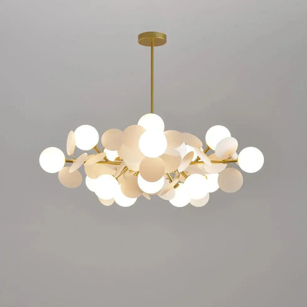 Colorful Flower Design Modern Chandelier for Elegant Spaces | Rebooters - Rebooters